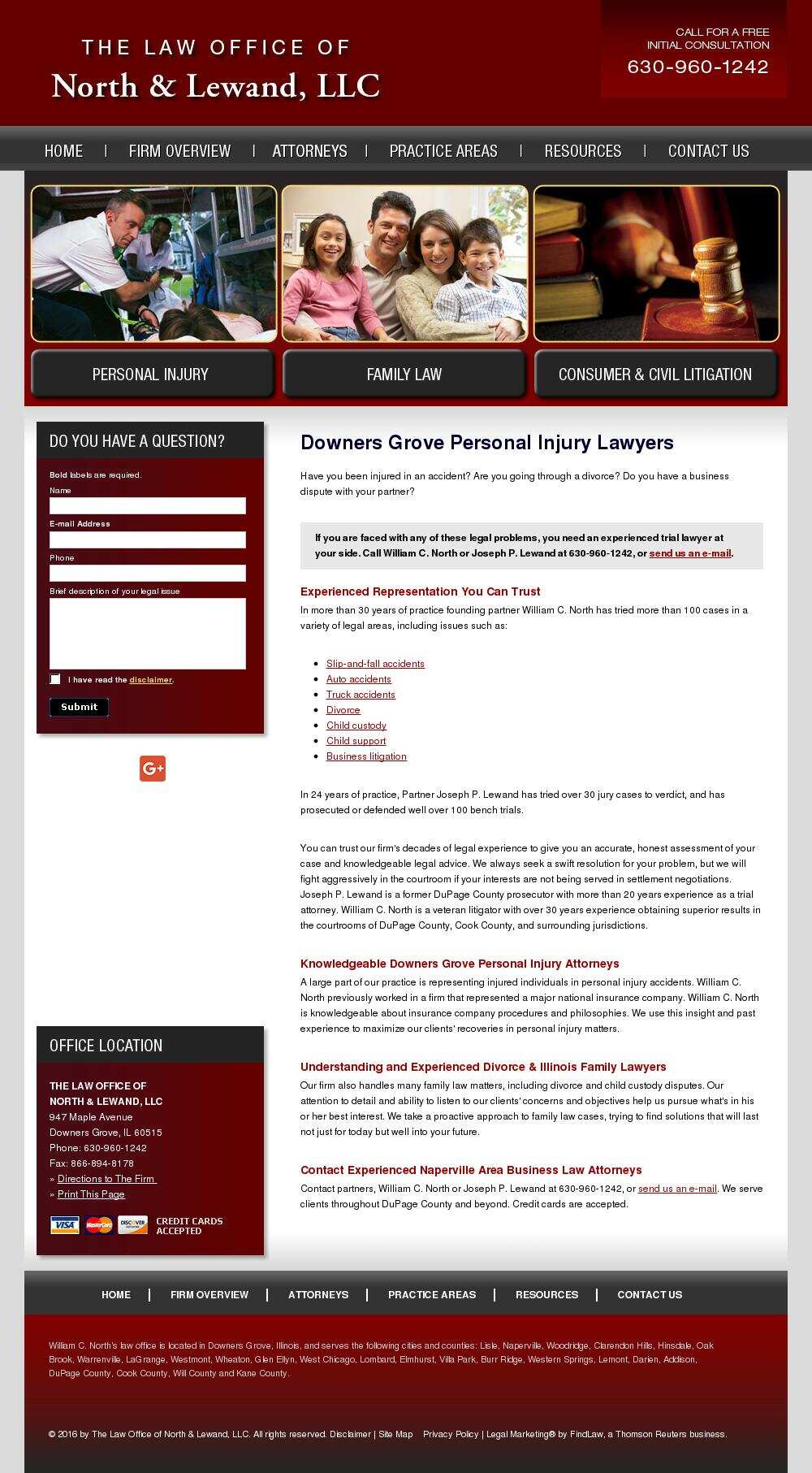 The Law Office of North & Lewand, LLC - Downers Grove IL Lawyers