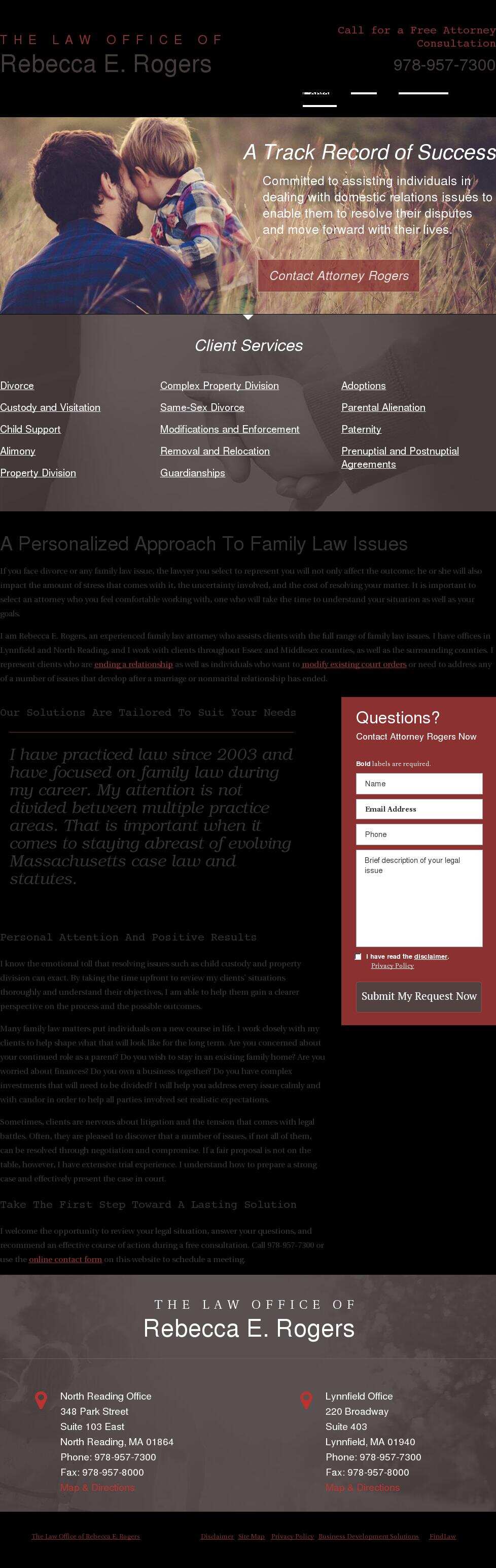 The Law Office of Rebecca E. Rogers - Dracut MA Lawyers