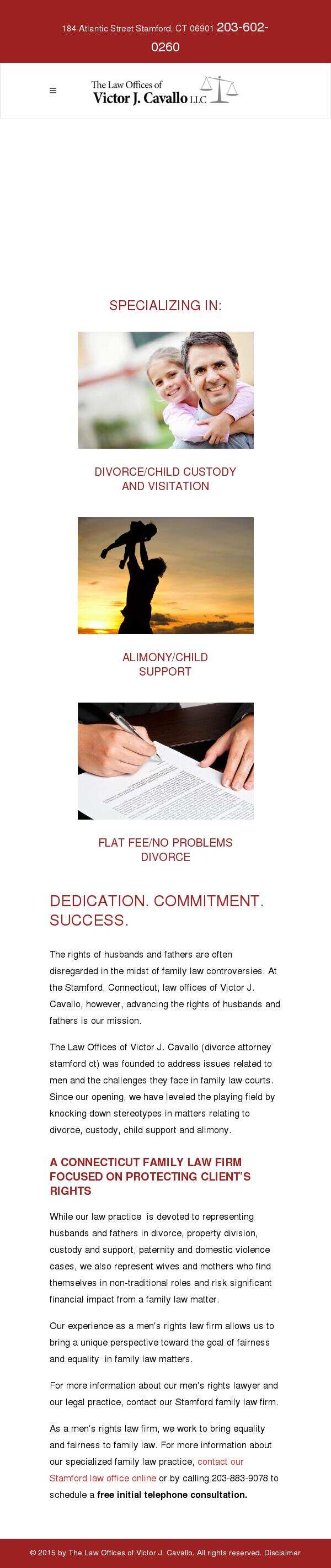 The Law Offices of Victor J. Cavallo - Stamford CT Lawyers
