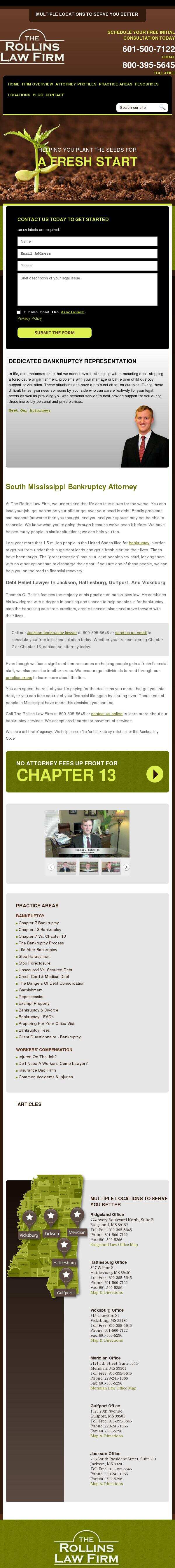 The Rollins Law Firm - Ridgeland MS Lawyers