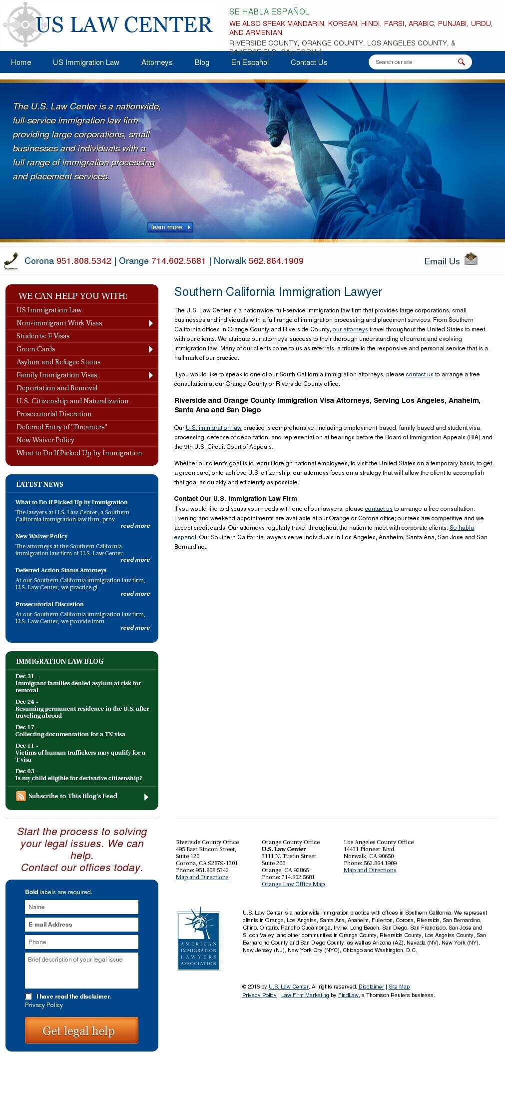 US Law Center - Orange CA Lawyers