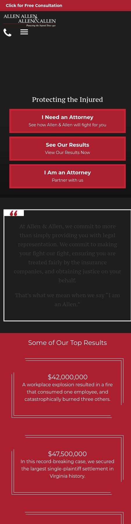 Allen, Allen, Allen & Allen, P.C. - Richmond VA Lawyers