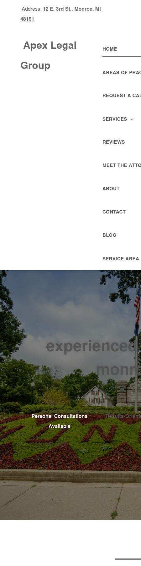 Apex Legal Group, PLLC - Lambertville MI Lawyers