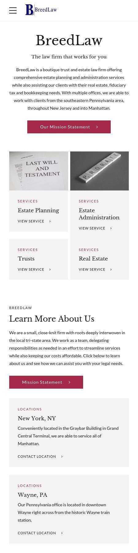 Breed & Associates - New York NY Lawyers