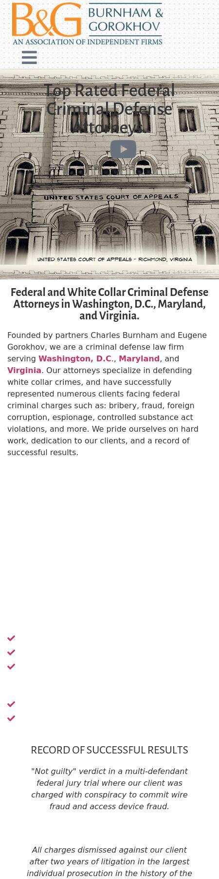Burnham & Gorokhov, PLLC - Washington DC Lawyers