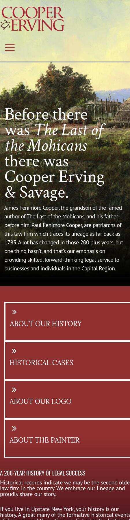 Cooper Erving & Savage LLP - Clifton Park NY Lawyers