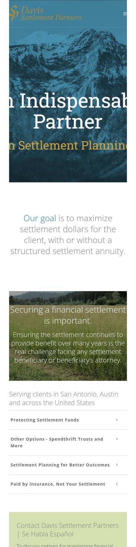 Davis Settlement Partners - New Braunfels TX Lawyers