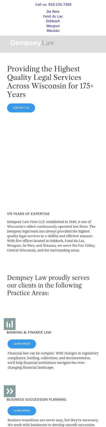 Dempsey Law Firm, LLP - Oshkosh WI Lawyers