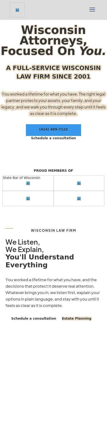 Hildebrand Law Firm, LLC - Milwaukee WI Lawyers