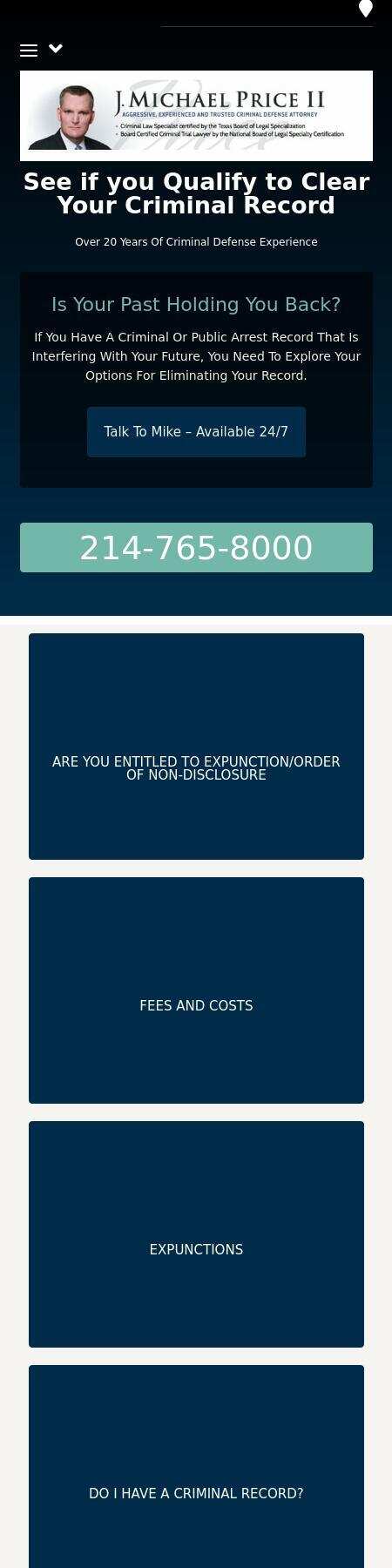 J. Michael Price II - Dallas TX Lawyers