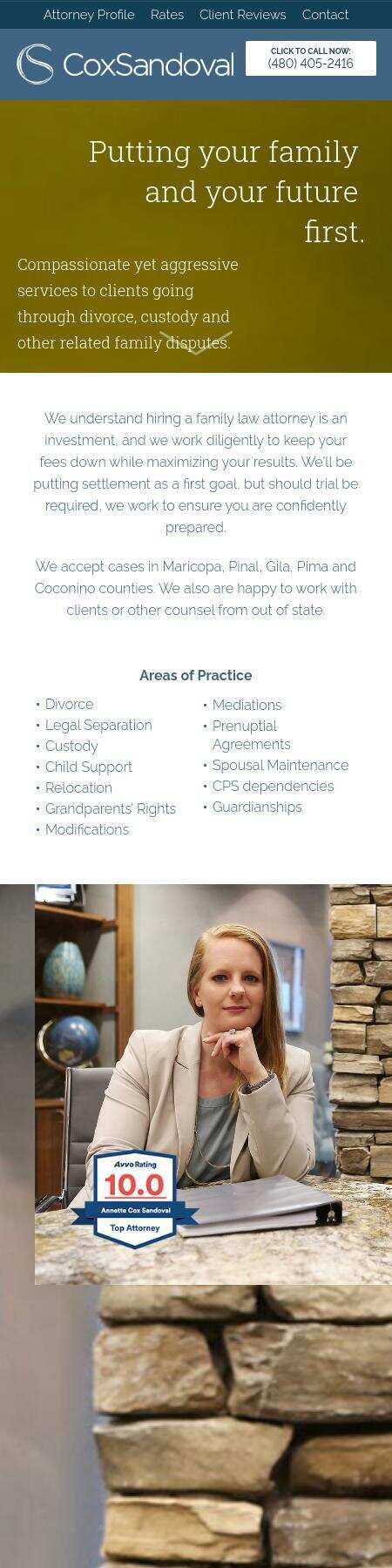 Law Office of Annette M. Cox, PLLC - Tempe AZ Lawyers
