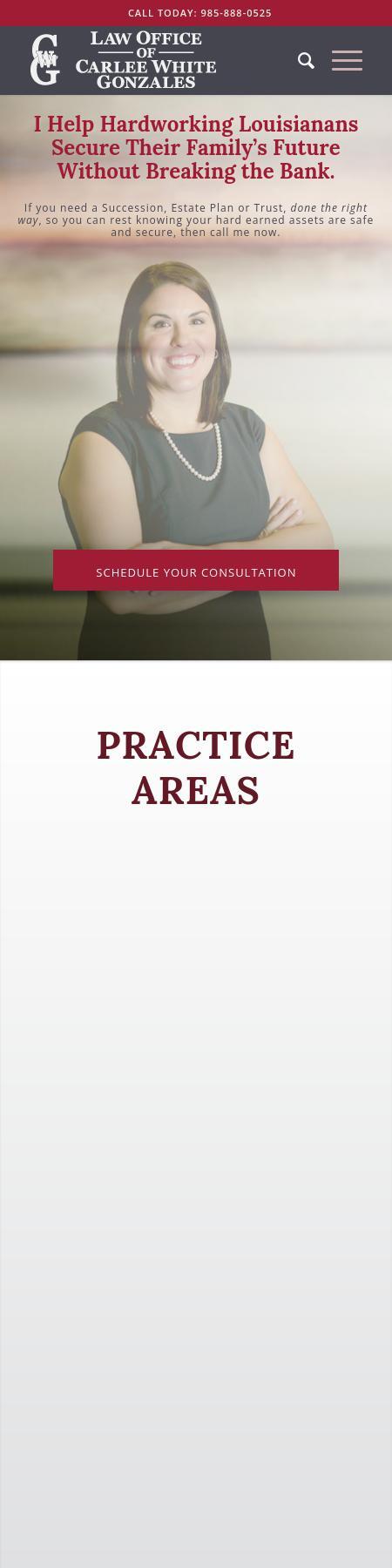 Law Office of Carlee White Gonzales - Hammond LA Lawyers