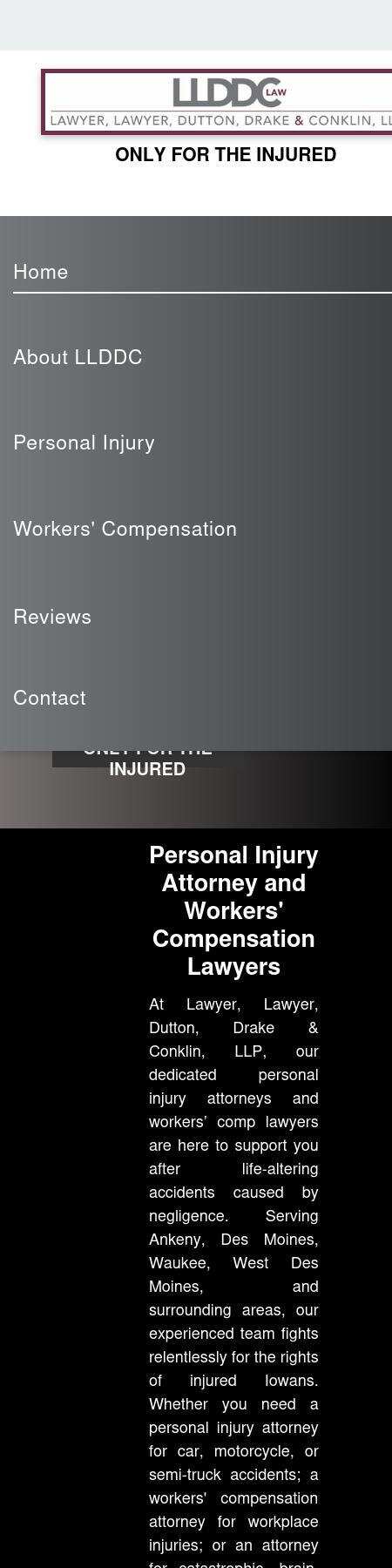 Lawyer, Lawyer, Dutton & Drake, L.L.P., Representing ONLY the Injured! - West Des Moines IA Lawyers