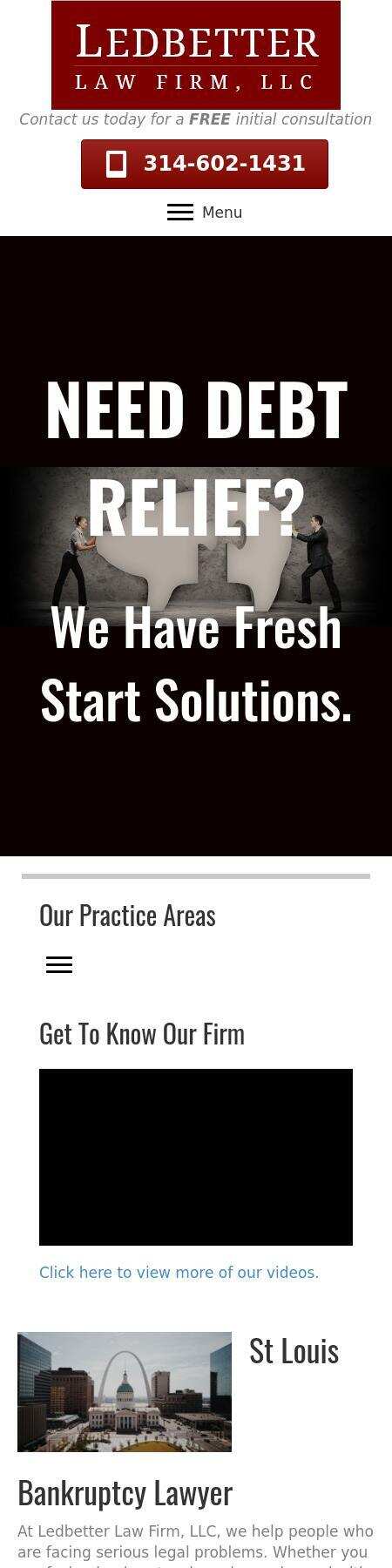Ledbetter Law Firm, LLC - St. Louis MO Lawyers