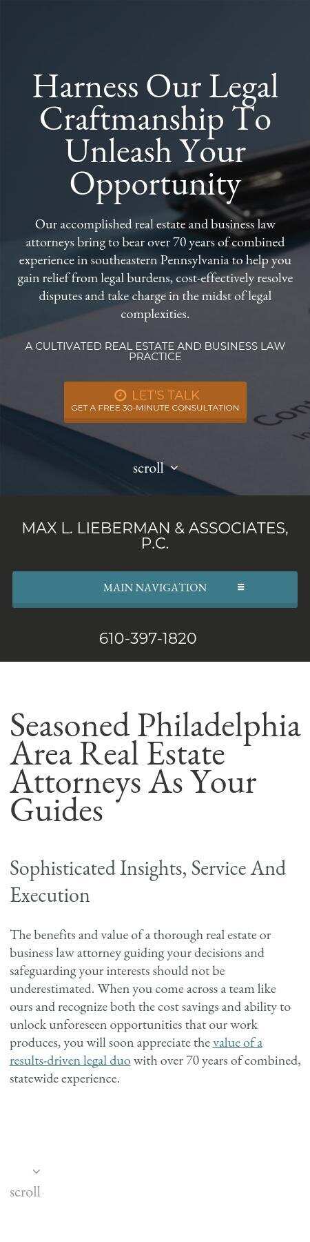 Max L. Lieberman & Associates, P.C. - Blue Bell PA Lawyers