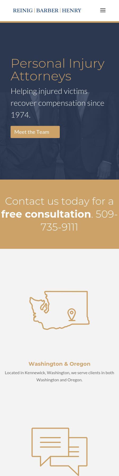 Reinig, Barber & Henry - Kennewick WA Lawyers