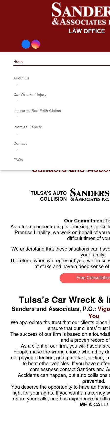 Sanders & Associates, P.C. - Tulsa OK Lawyers
