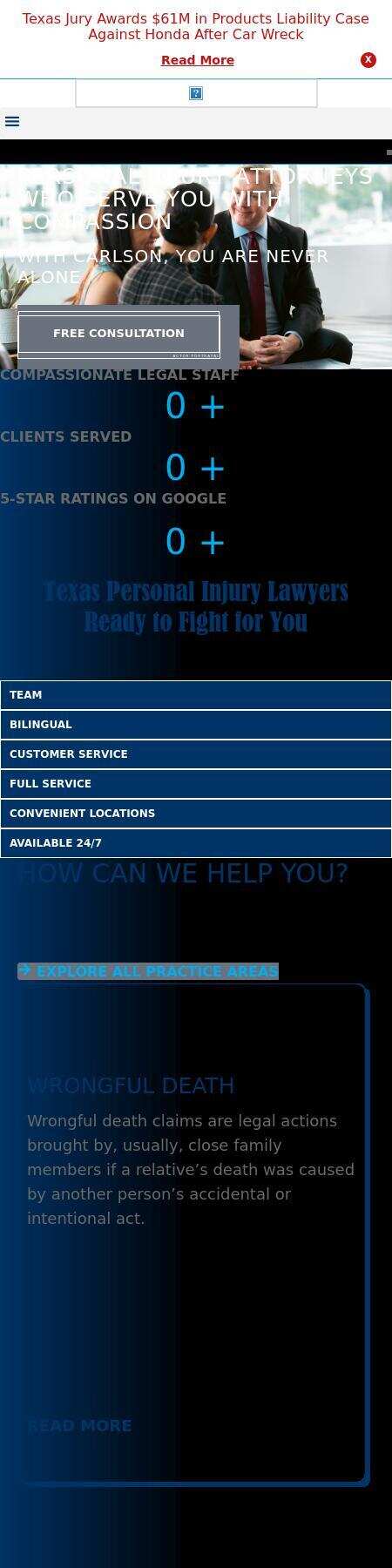 The Carlson Law Firm - Waco TX Lawyers