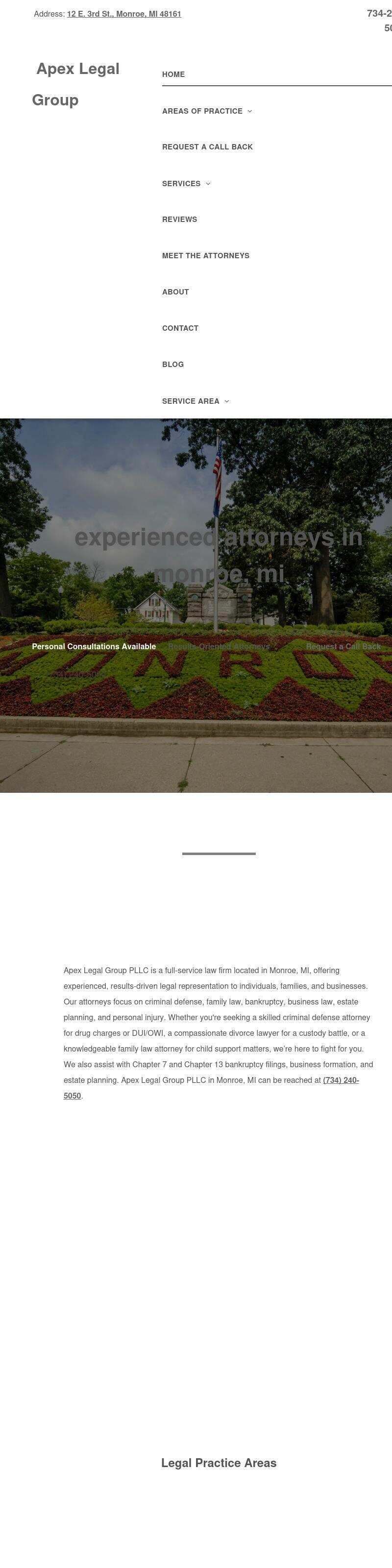 Apex Legal Group, PLLC - Lambertville MI Lawyers