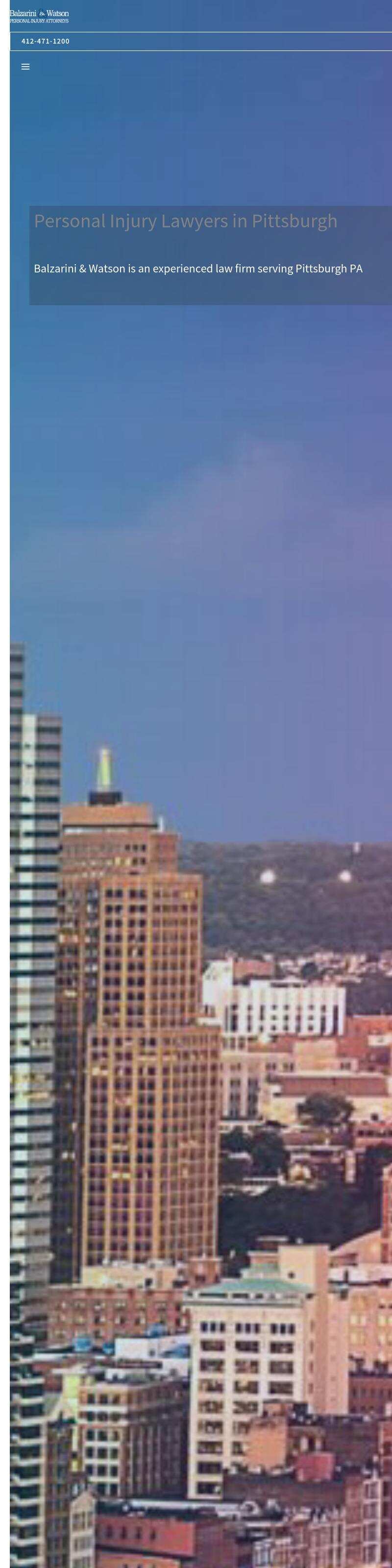 Balzarini & Watson - Pittsburgh PA Lawyers