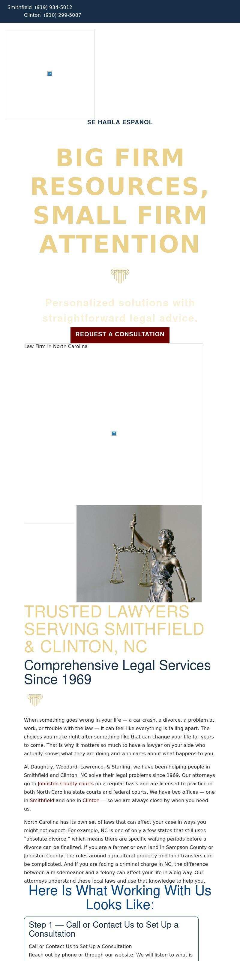 Daughtry, Woodard, Lawrence, & Starling - Smithfield NC Lawyers