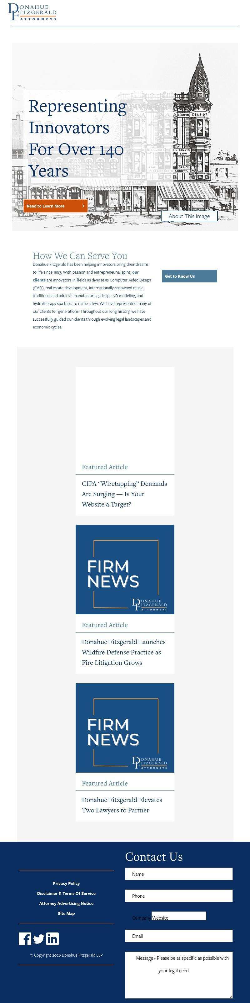 Donahue Fitzgerald LLP - Oakland CA Lawyers
