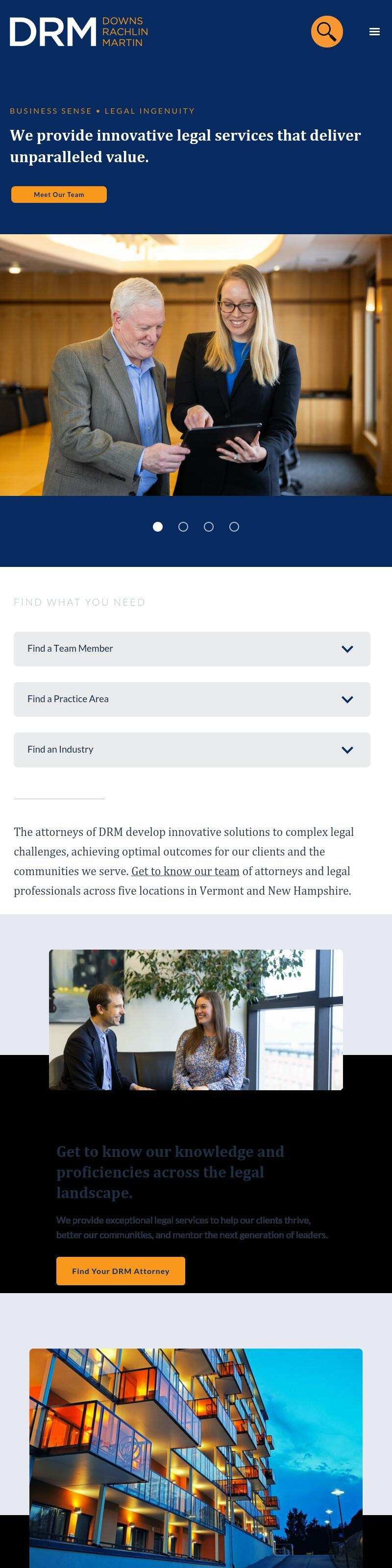 Downs Rachlin Martin PLLC - St. Johnsbury VT Lawyers