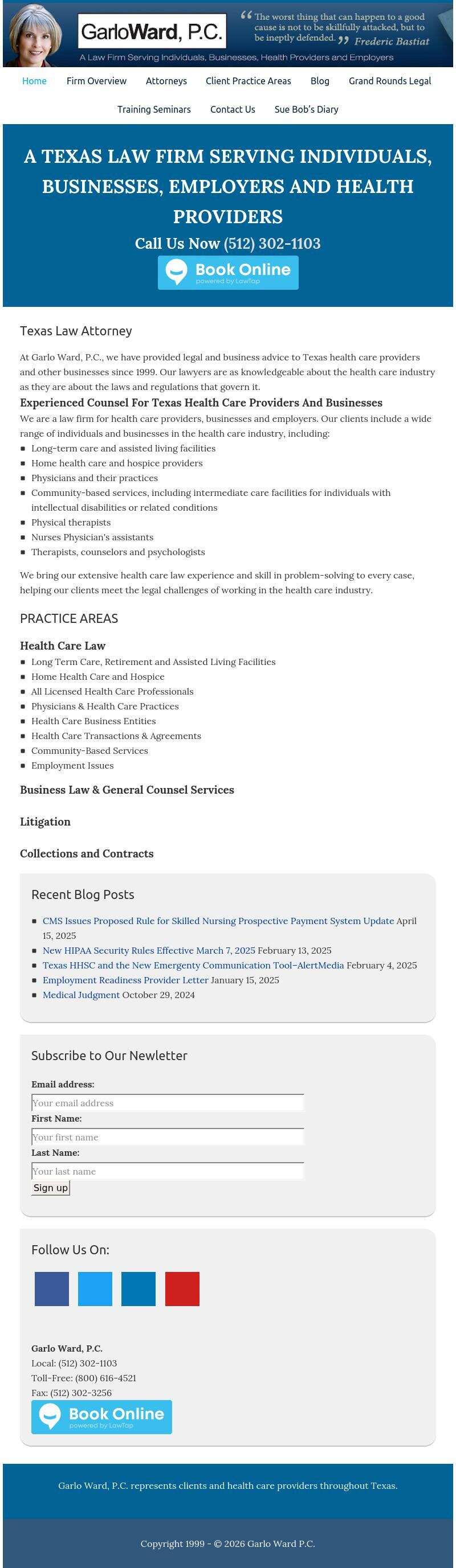 Garlo Ward, P.C. - Lakeway TX Lawyers