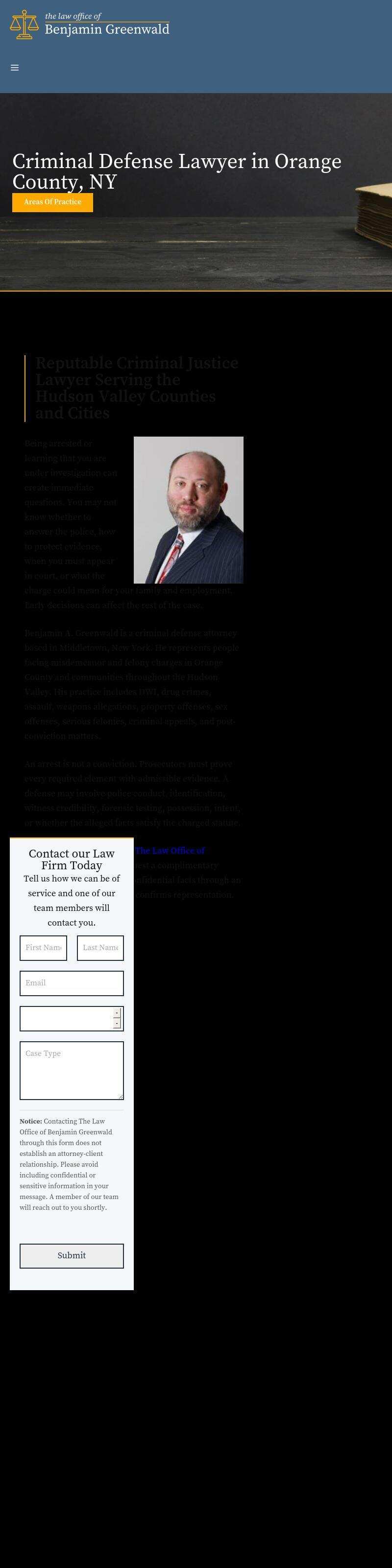 Gary Greenwald and Partners P.C. - Chester NY Lawyers
