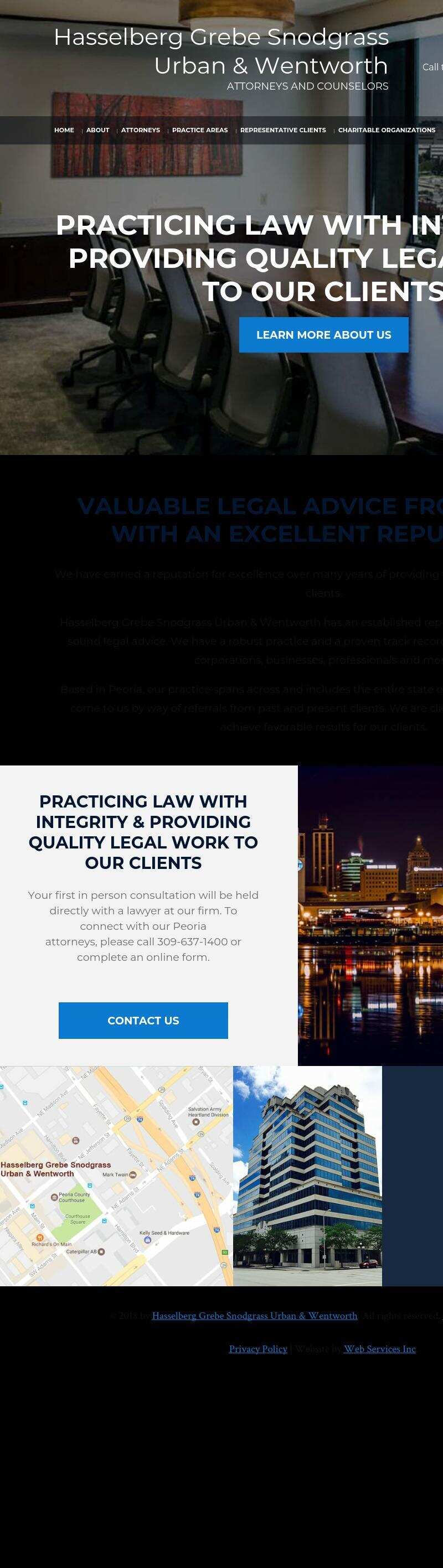 Hasselberg Grebe Snodgrass Urban & Wentworth - Peoria IL Lawyers