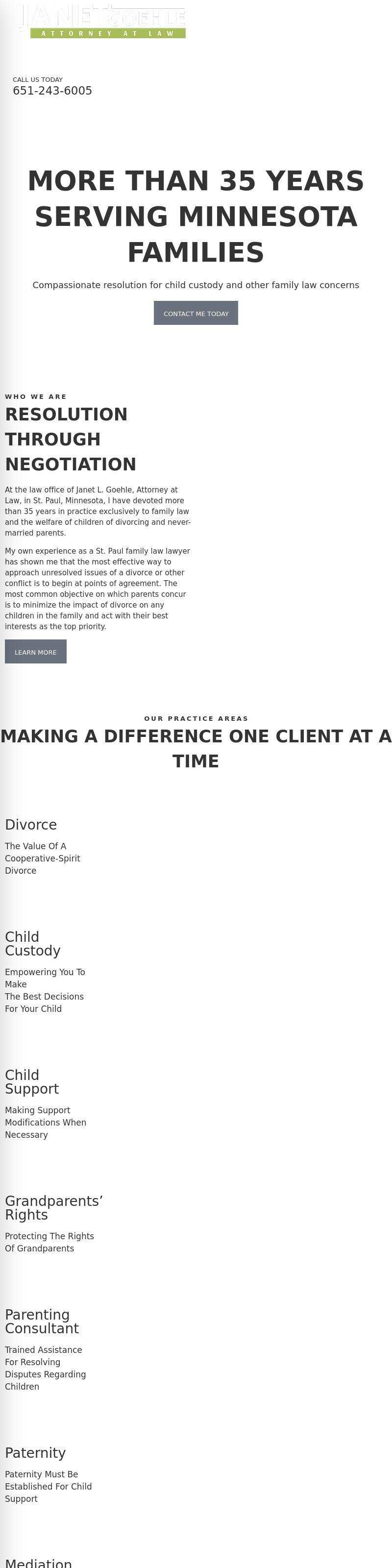 Janet L. Goehle, Attorney at Law - St. Paul MN Lawyers