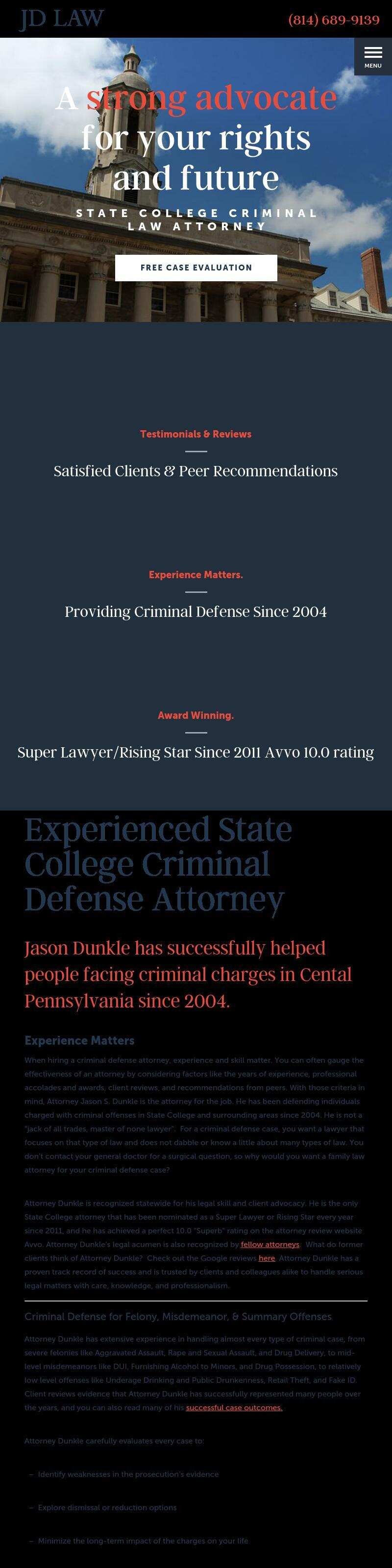 JD Law - State College PA Lawyers