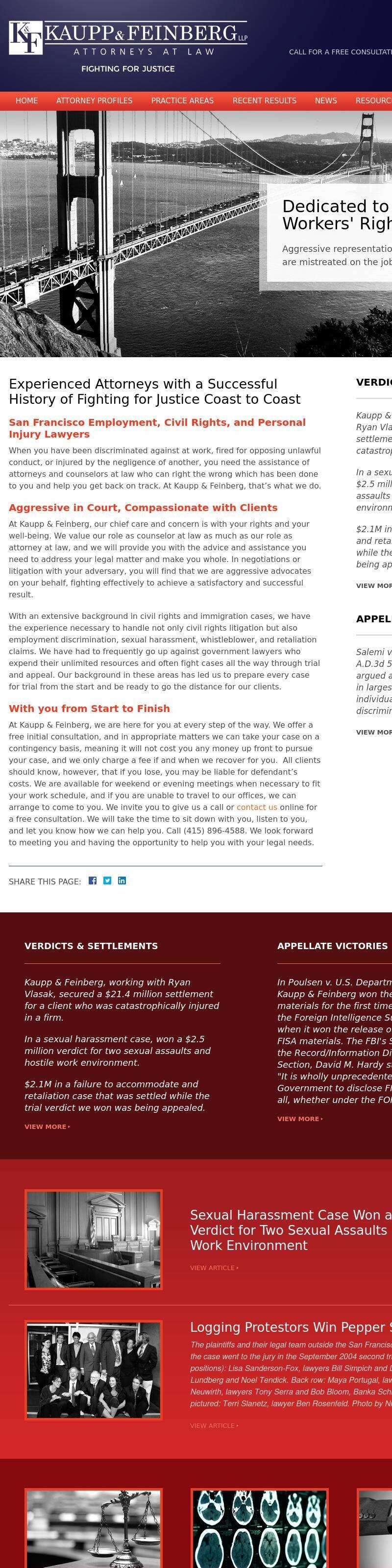 Kaupp & Feinberg, LLP - San Francisco CA Lawyers
