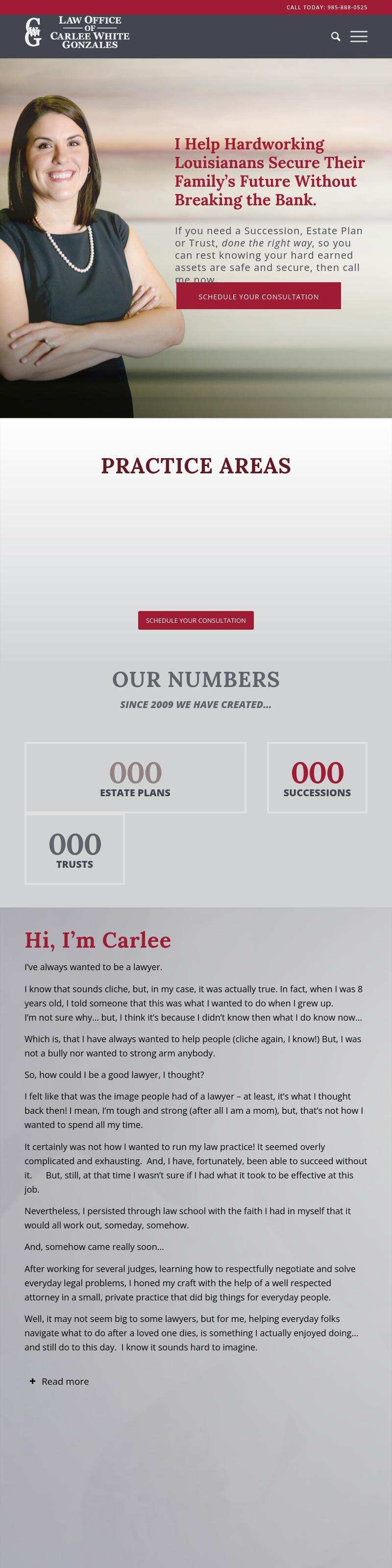 Law Office of Carlee White Gonzales - Hammond LA Lawyers