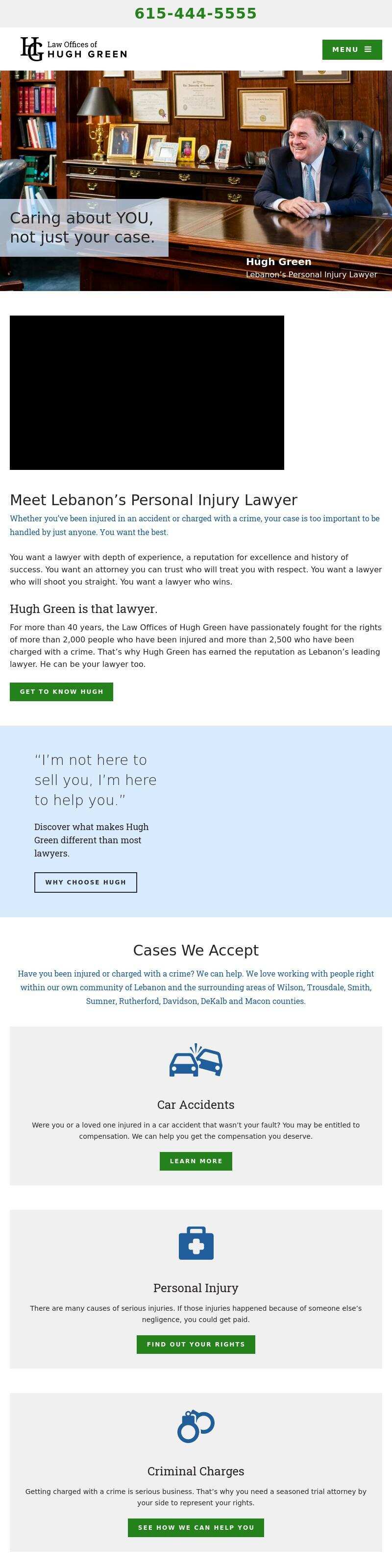 Law Office of Hugh Green - Lebanon TN Lawyers