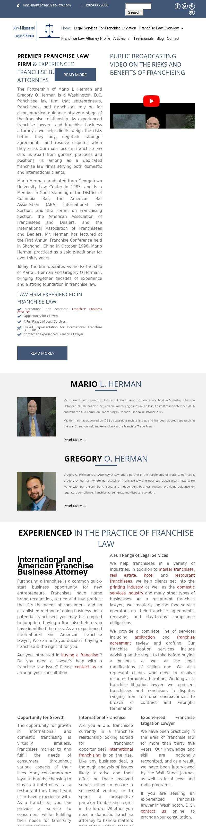 Mario L. Herman - Washington DC Lawyers