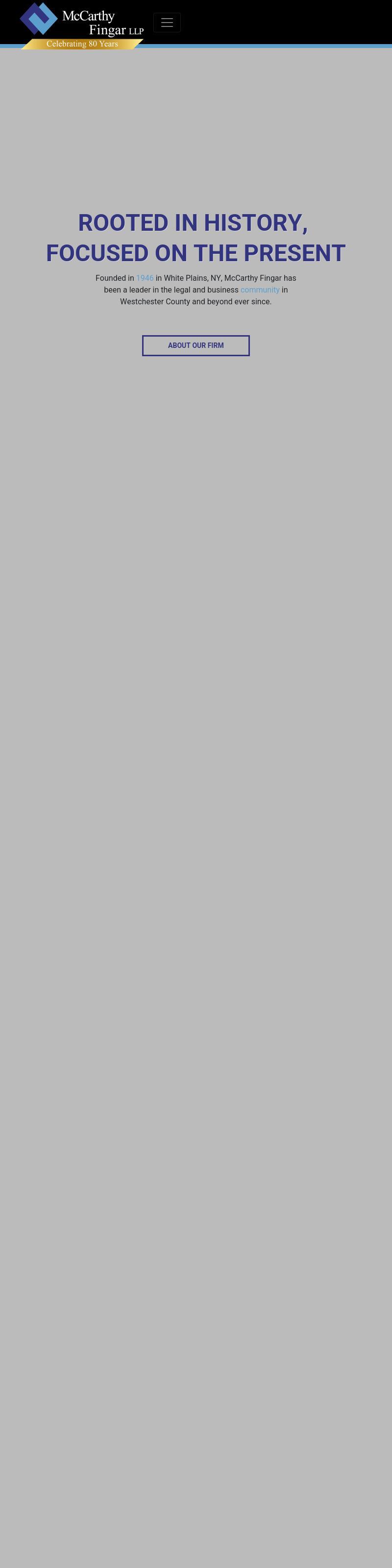 McCarthy Fingar LLP - White Plains NY Lawyers