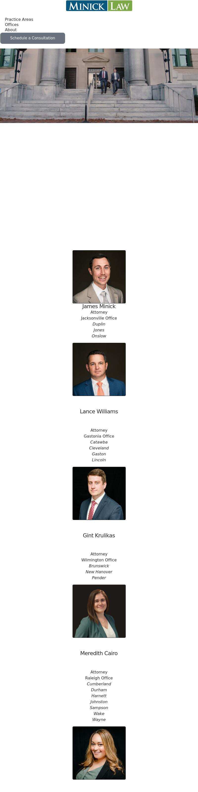 Minick Law - Waynesville NC Lawyers