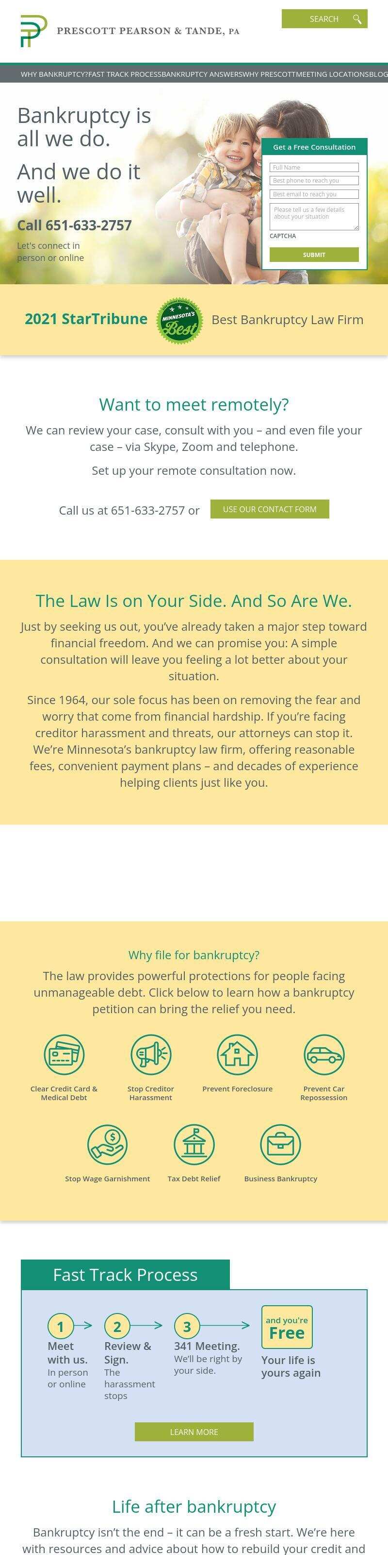 Prescott & Pearson, P.A. - New Brighton MN Lawyers