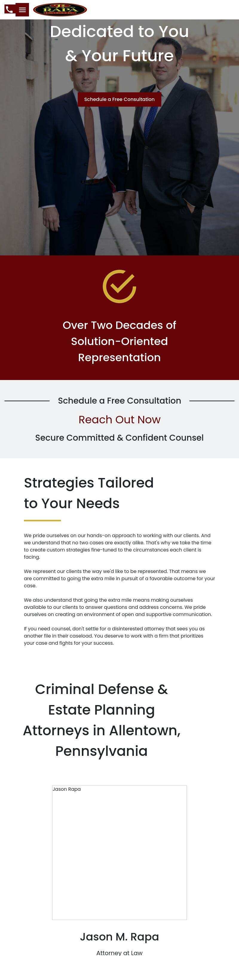 Rapa Law Office, P.C. - Lehighton PA Lawyers