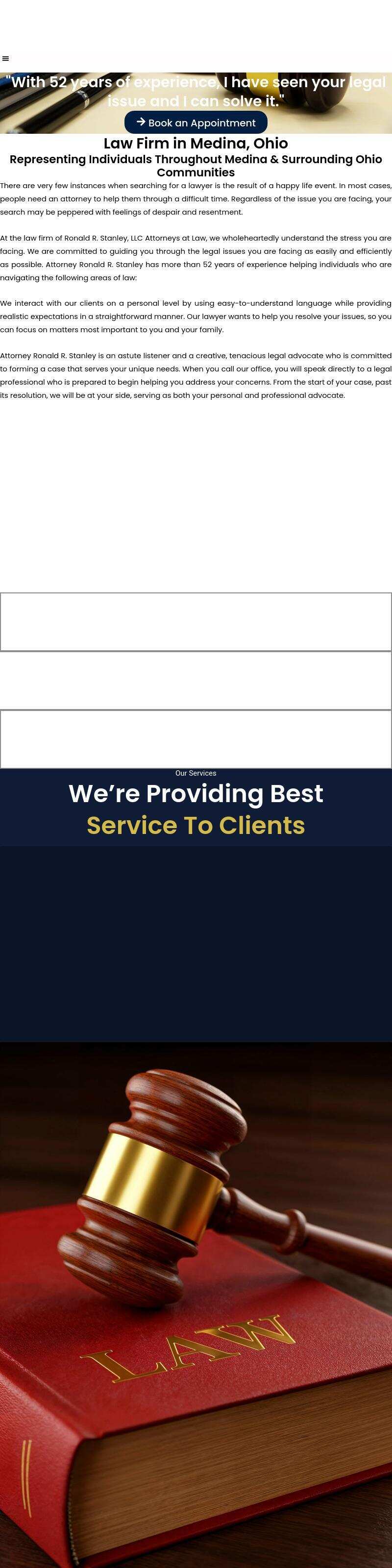 Ronald R. Stanley Attorneys at Law LLC - Medina OH Lawyers