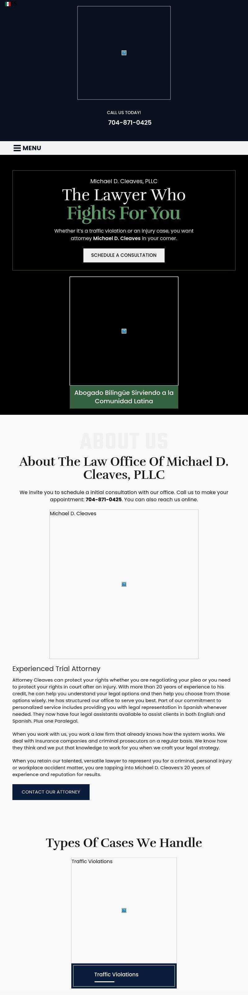 The Law Office of Michael D. Cleaves, PLLC - Statesville NC Lawyers