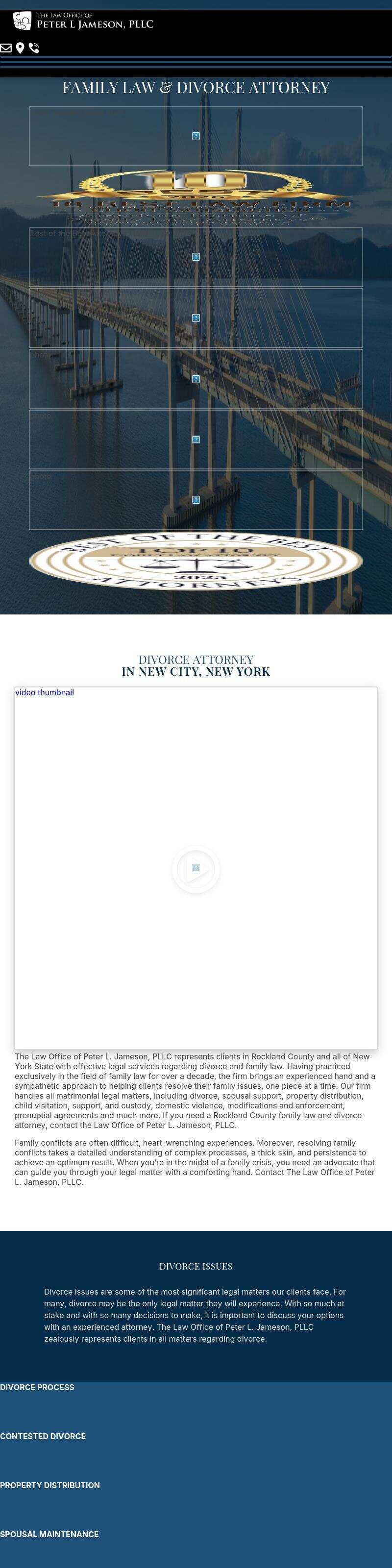 The Law Office of Peter L. Jameson, PLLC - New City NY Lawyers