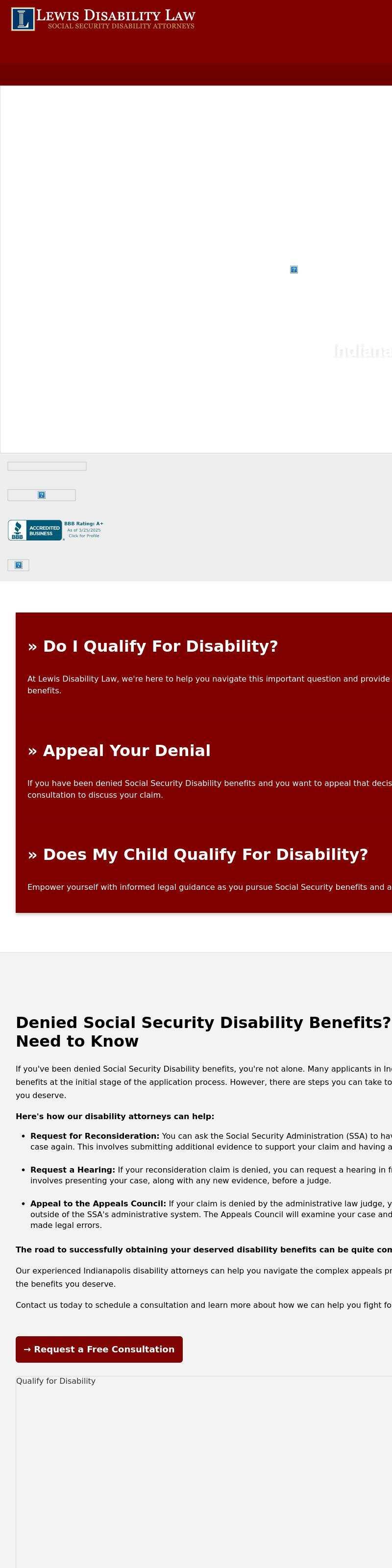 The Law Office of Scott D. Lewis, Attorney at Law, LLC - Indianapolis IN Lawyers