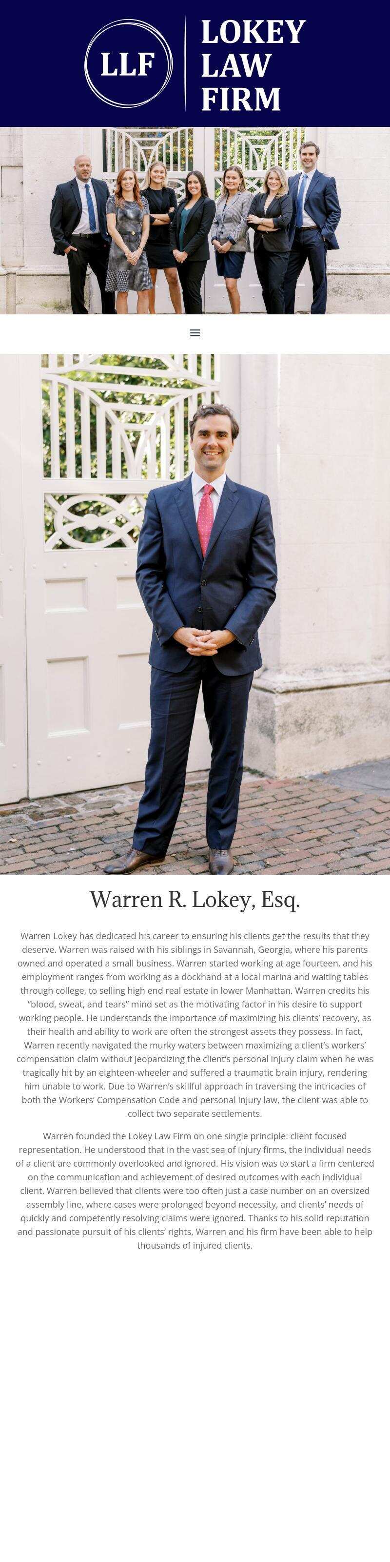 The Lokey Law Firm, LLC - Charleston SC Lawyers
