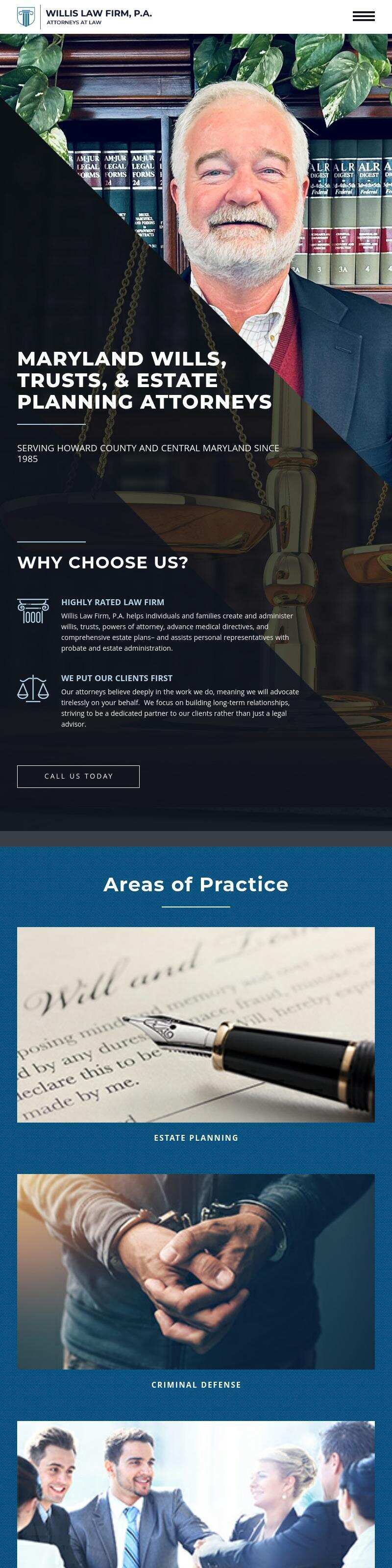 Willis Law Firm, P.A. - Ellicott City MD Lawyers